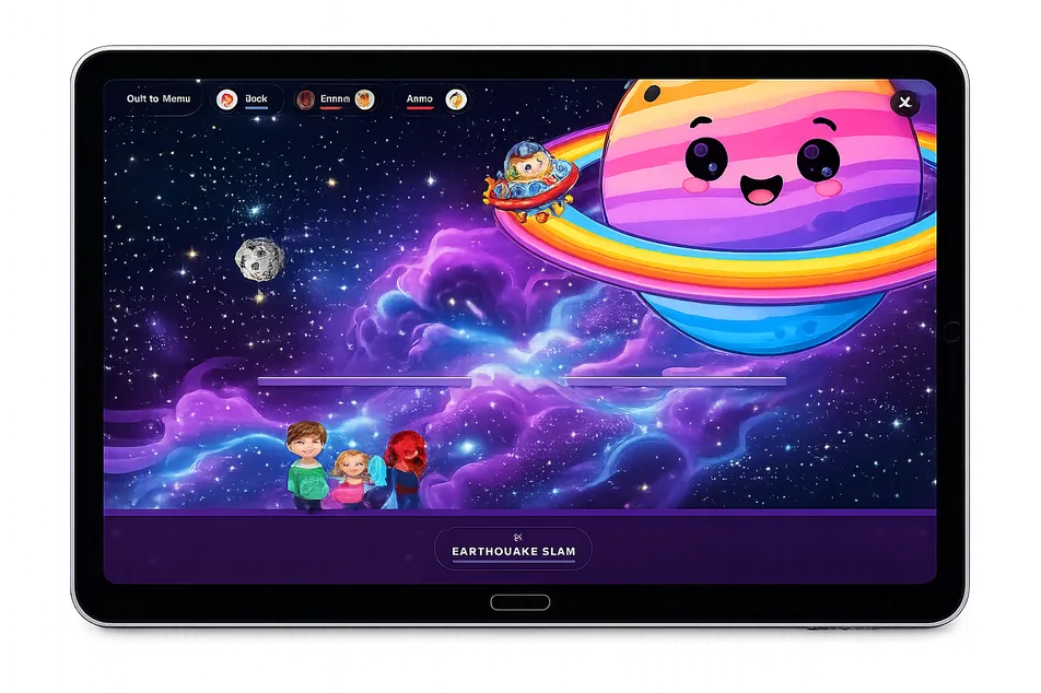Gameexa custom game tablet demo preview